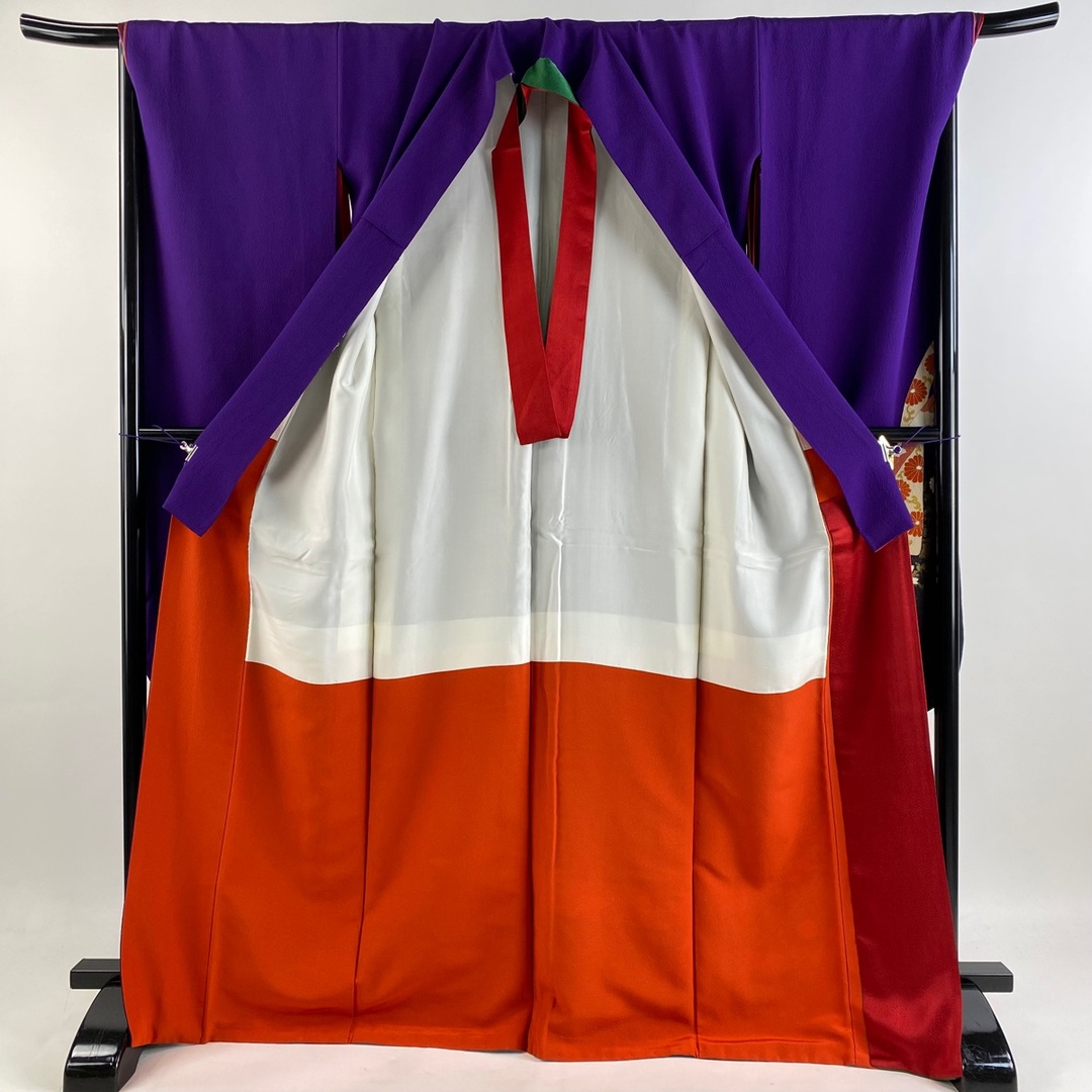 振袖 身丈168cm 裄丈69cm 正絹 秀品 【中古】 振袖 身丈168cm 裄丈69cm 正絹 秀品 【中古】