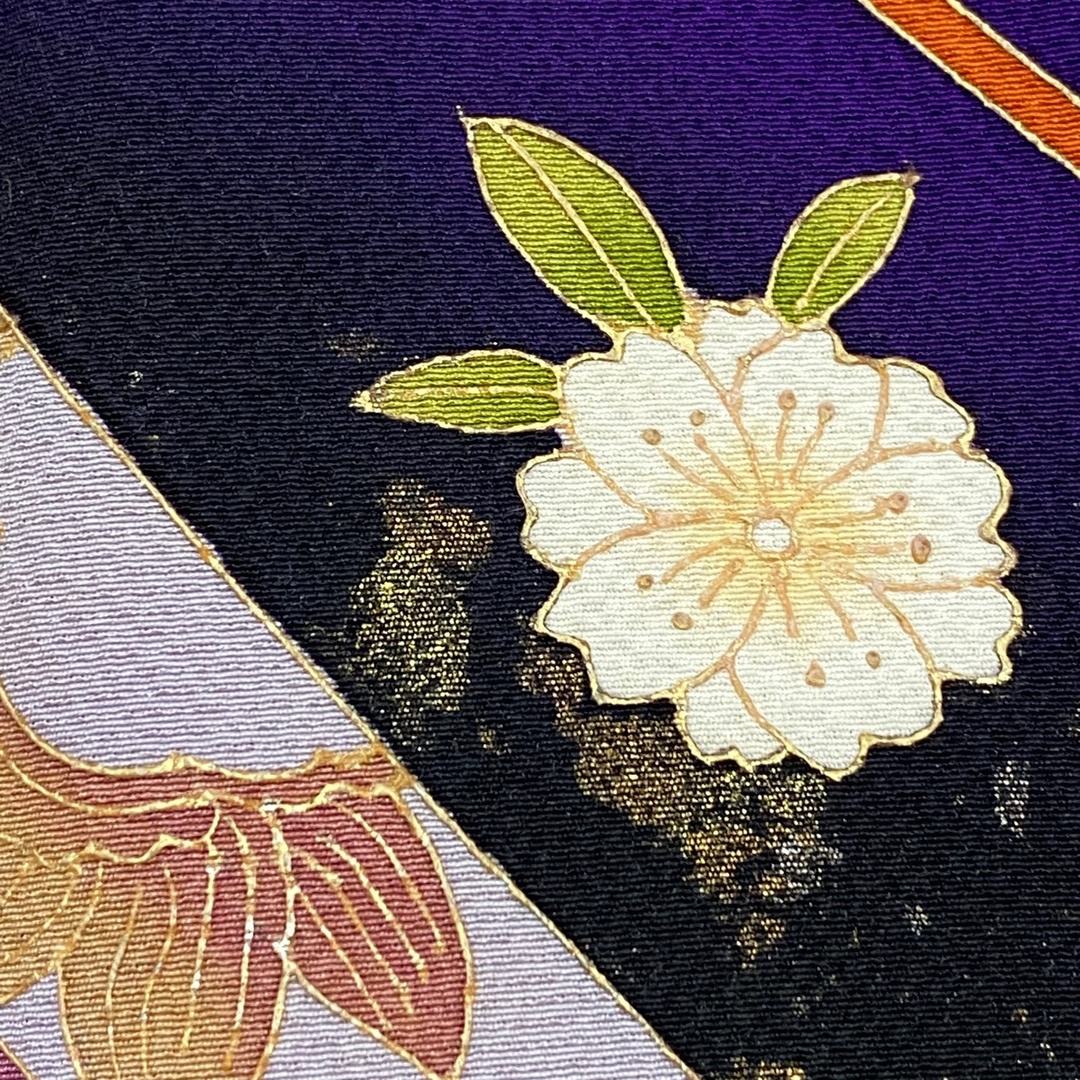 振袖 身丈168cm 裄丈69cm 正絹 秀品 【中古】 振袖 身丈168cm 裄丈69cm 正絹 秀品 【中古】