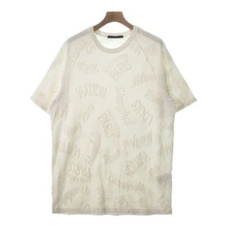 LOUIS VUITTON - LOUIS VUITTON ルイヴィトン Tシャツ・カットソー XXL 白 【古着】【中古】