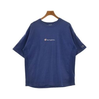 Champion - CHAMPION チャンピオン Tシャツ・カットソー S 青 【古着】【中古】