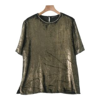 エトロ(ETRO)のETRO エトロ Tシャツ・カットソー 44(L位) ゴールド 【古着】【中古】(カットソー(半袖/袖なし))