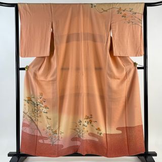 訪問着 身丈160cm 裄丈64cm 正絹 美品 秀品 【中古】(着物)