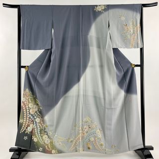 訪問着 身丈159.5cm 裄丈64.5cm 正絹 名品 【中古】(着物)