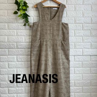 ジーナシス(JEANASIS)のJEANASIS ジーンナシス クサキガラジャガード サロペット(サロペット/オーバーオール)