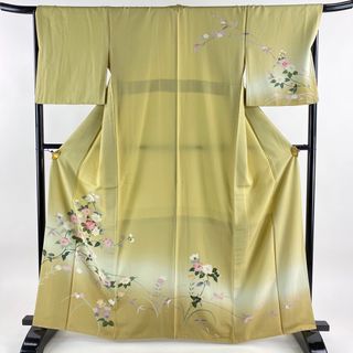 訪問着 身丈163cm 裄丈67.5cm 正絹 美品 名品 【中古】(着物)