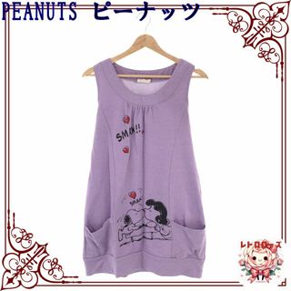 ピーナッツ(PEANUTS)のPEANUTS ピーナッツ トップス チュニック スヌーピー プリント(チュニック)