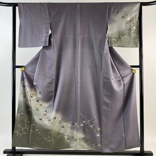 付下げ 身丈154.5cm 裄丈62.5cm 正絹 秀品 【中古】(着物)