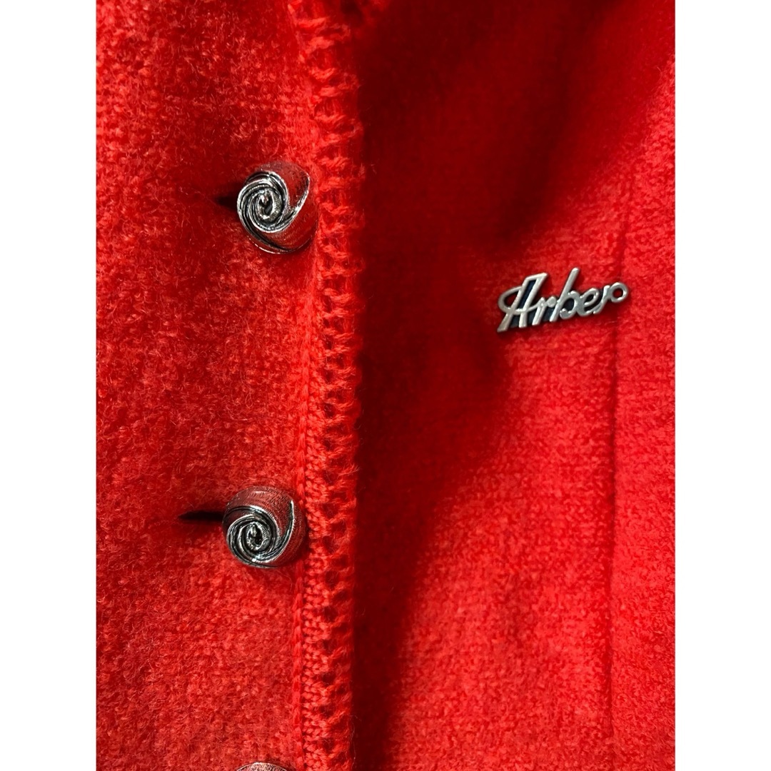 古着 ビンテージ 70s ヨーロッパ 薔薇 鉄 ボタン ジャケット 希少 美品 レディースのジャケット/アウター(テーラードジャケット)の商品写真