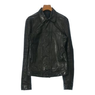 Rick Owens リックオウエンス ライダース 46(M位) 黒 【古着】【中古】(ライダースジャケット)