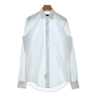 ランバン(LANVIN)のLANVIN ランバン ドレスシャツ 38(S位) 白 【古着】【中古】(シャツ)