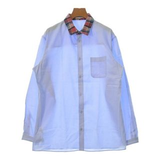 カルヴェン(CARVEN)のCARVEN カルヴェン カジュアルシャツ 3(L位) 青 【古着】【中古】(シャツ)