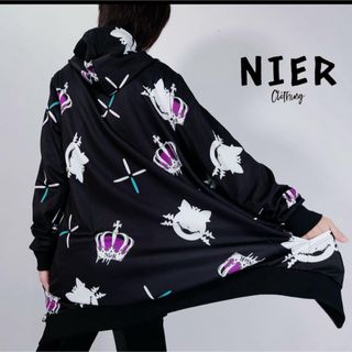 NieR ミケCROWN LONG ZIP OUTER(パーカー)