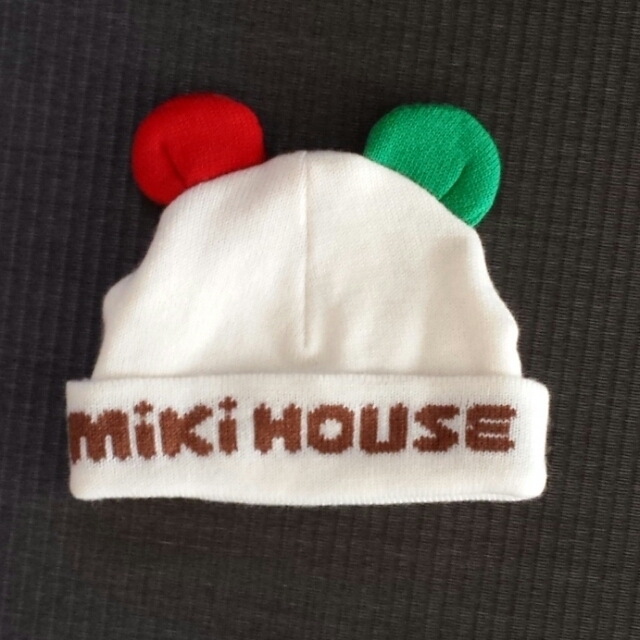 mikihouse(ミキハウス)の新品未使用mikihouse帽子 キッズ/ベビー/マタニティのキッズ/ベビー/マタニティ その他(その他)の商品写真