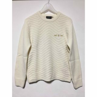 メゾンキツネ(MAISON KITSUNE')のMAISON KITSUNE メゾンキツネ ZIG ZAG プルオーバー(ニット/セーター)