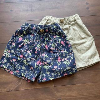 ブランシェス(Branshes)のbranshes ショートパンツ　2枚セット　90(パンツ/スパッツ)