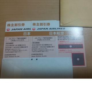 JAL 株主優待 2枚(航空券)