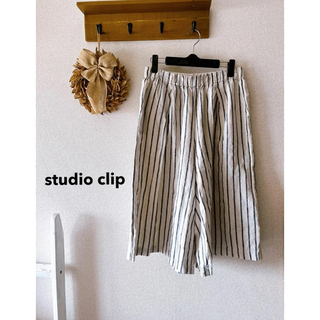 スタディオクリップ(STUDIO CLIP)のハーフパンツ ワイドパンツ ガウチョパンツ クロップドパンツ　スタジオクリップ(カジュアルパンツ)
