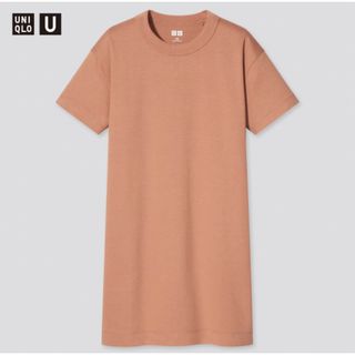 ユニクロ(UNIQLO)のUNIQLO クルーネックTワンピース 半袖 Tシャツ GIRLS(Tシャツ/カットソー)