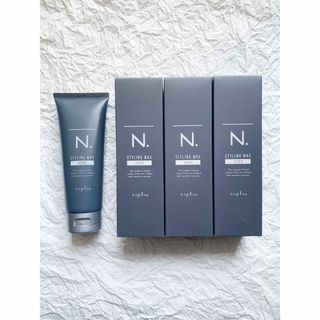 エヌドット(N.（Napla）)のエヌドット N. オム スタイリングワックス <ハード> 100g 3点セット(ヘアワックス/ヘアクリーム)