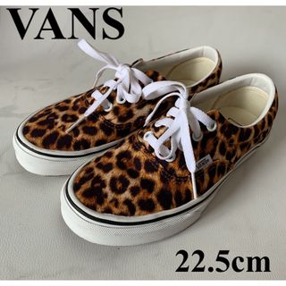 ヴァンズ(VANS)の☆VANSヒョウ柄スニーカー22.5cm☆(スニーカー)