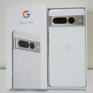 グーグル(Google)のGoogle Pixel7pro Snow 128GB(スマートフォン本体)