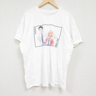 L★古着 半袖 Tシャツ メンズ アニメ その着せ替え人形は恋をする 喜多川海夢 クルーネック 白 ホワイト 【spe】 24may24 中古(Tシャツ/カットソー(半袖/袖なし))