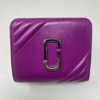 マークジェイコブス(MARC JACOBS)の✨先着1点限り✨MARC JACOBS 二つ折り財布 パープル ブラック 紫(財布)