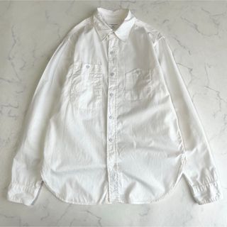 『ENGINEERED GARMENTS』長袖シャツ／エルボーパッチ／ガチャポケ