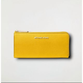 マイケルコース(Michael Kors)の♡新品・未使用♡ MICHAEL KORS 長財布 ブランド品 イエロー(財布)