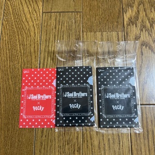 三代目 J Soul Brothers ICカード用クリアファイル グリコ (アイドルグッズ)