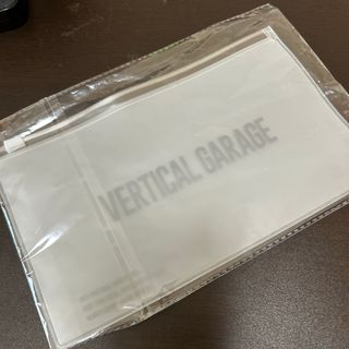 【新品】VERTICAL GARAGE チャックファイル　小物入れ(ケース/ボックス)