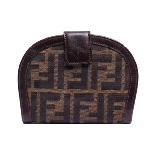 フェンディ(FENDI)のフェンディ FENDI 二つ折り財布  ズッカ  レディース(財布)