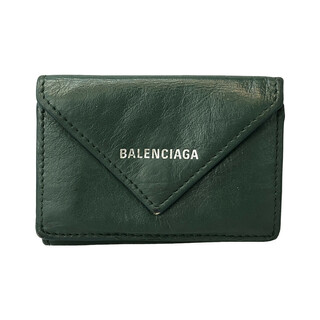 Balenciaga - バレンシアガ Balenciaga 三つ折り財布 ミニウォレット レディース