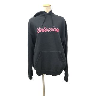 バレンシアガ(Balenciaga)のバレンシアガ バービーロゴプリントプルオ(パーカー)