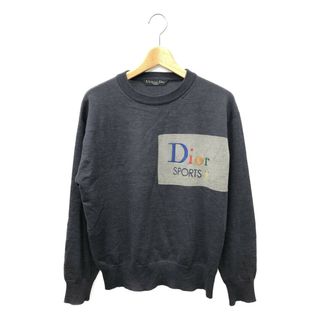 Christian Dior SPORTS ロゴ刺繍ニット    メンズ M(ニット/セーター)