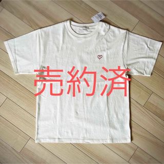 フリークスストア(FREAK'S STORE)のFREAK’S STOREワンポイントハート刺繍 ベーシックTシャツ(Tシャツ/カットソー(半袖/袖なし))