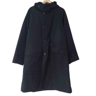 COMOLI - COMOLI(コモリ) コート サイズ1 S メンズ美品  - 黒 長袖/ロング丈/冬 綿、ポリエステル