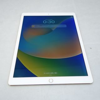 アイパッド(iPad)のジャンク品 [au版] iPad Pro (Apple アイパッド プロ) 12.9インチ （第１世代）Wi-Fi+Cellularモデル 128GB ゴールド 利用制限〇 SIMロックあり 本体のみ ML2K2J/A ジャンク(タブレット)