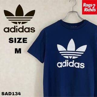 アディダス(adidas)のADIDAS BIG LOGO PRINT アディダス ビッグ ロゴ プリント(Tシャツ/カットソー(半袖/袖なし))