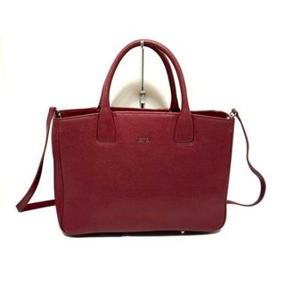 フルラ(Furla)のFURLA(フルラ) トートバッグ美品  - ピンク レザー(トートバッグ)