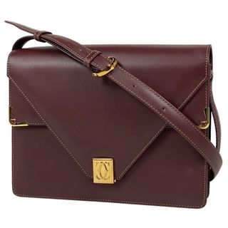 Cartier - カルティエ マストライン ショルダーバッグ レディース 【中古】