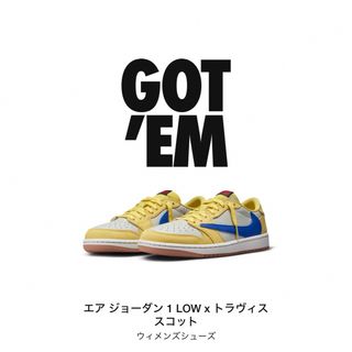 ナイキ(NIKE)のTravis Scott × Nike WMNS Air Jordan 1 (スニーカー)