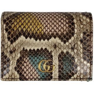 グッチ(Gucci)のグッチ GGマーモント ミニ ウォレット レディース 【中古】(財布)