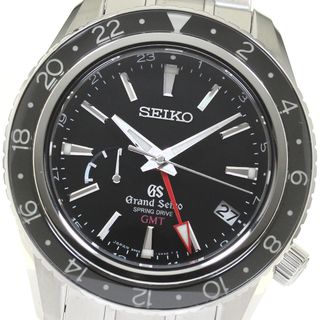 セイコー(SEIKO)のセイコー SEIKO SBGE001/9R66-0AA0 グランドセイコー GMT パワーリザーブ スプリングドライブ メンズ 良品 箱付き メーカーOH済_807576(腕時計(アナログ))