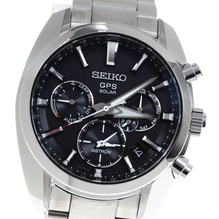 セイコー(SEIKO)のセイコー SEIKO SBXC021/5X53-0AJ0 アストロン クロノグラフ ソーラー電波 メンズ 箱・保証書付き_817904(腕時計(アナログ))