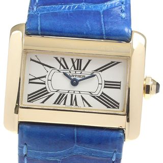 カルティエ(Cartier)のカルティエ CARTIER W6300356 ミニ タンクディバン K18YG クォーツ レディース _818771(腕時計)