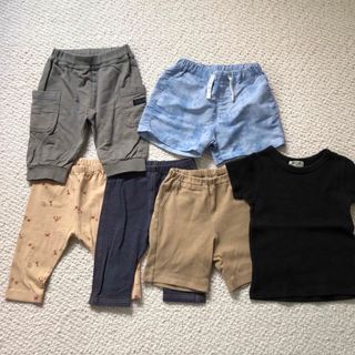 ユニクロ(UNIQLO)のキッズパンツ90 シャツ95(パンツ/スパッツ)