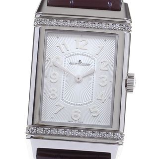 ジャガールクルト(Jaeger-LeCoultre)のジャガー・ルクルト JAEGER-LECOULTRE 268.8.86/Q3208423 グランド レベルソ ウルトラスリム ダイヤベゼル 手巻き レディース _816521(腕時計)