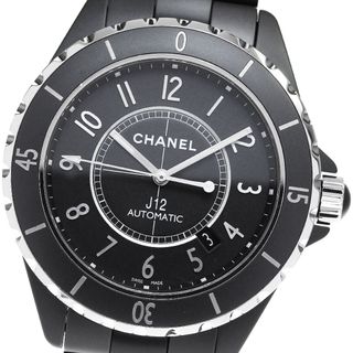 CHANEL - シャネル CHANEL H3131 J12 マットブラック セラミック 42MM 自動巻き メンズ 美品 _817020