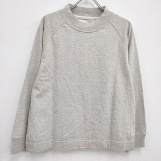 エムエイチエル(MHL.)のMHL. 新品 595-3269507 UPCYCLING COTTON JERSEY 定価18700円 長袖Tシャツ カットソー 23AW Lグレー レディース エムエイチエル【中古】4-0512M♪(カットソー(長袖/七分))